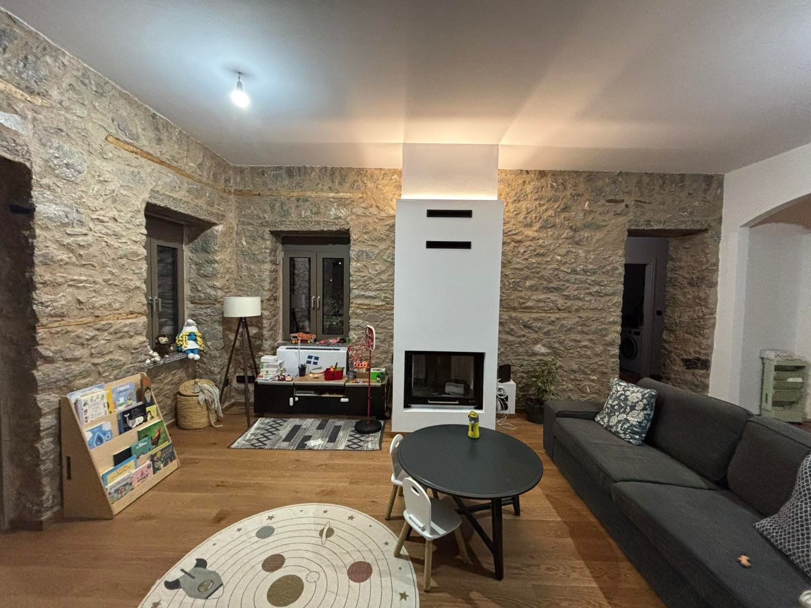 Το καθιστικό πριν την ανακαίνιση